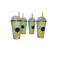 GENERICO - Vaso Tomatodo modelo Astronauta con Luces Verde Limon