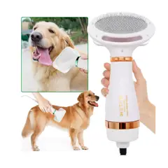 GENERICO - SECADOR Y PEINE PARA MASCOTAS 2 EN 1