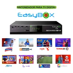 B BOX - Decodificador Sintonizador De Televisión HD EASYBOX T710
