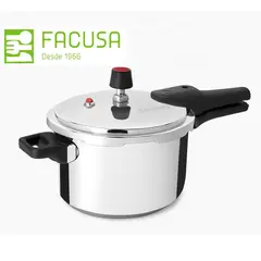 FACUSA - Olla a presión 5 Litros Acero Inoxidable