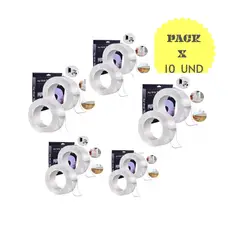 GENERICO - CINTA DOBLE CONTACTO 3 METROS PACK DE 10