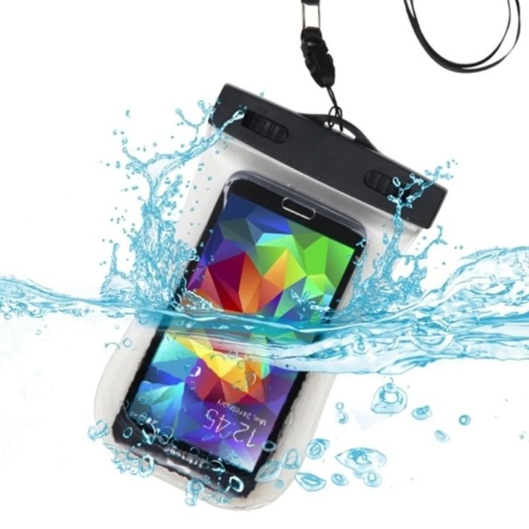 Bolsa impermeable flotante para celular airbag