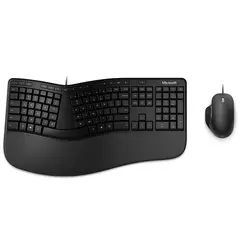 MICROSOFT - Teclado y Mouse USB Ergonomic Desktop Multimedia