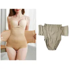 GENERICO - Faja ropa interior moldeadora de cintura corsé reductor BEIGE