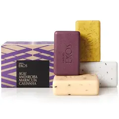 NATURA - JABONES EKOS EXFOLIANTE SURTIDOS DE