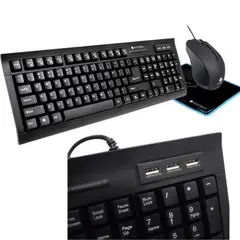 ANTRYX - TECLADO + MOUSE + PAD PRECISION