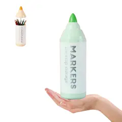 ELMEJORPRECIO - Organizador de Escritorio Lapiceros Modelo Plumón Verde