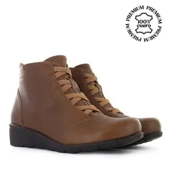 ECCO - Botas Con Pasador Confort Mujer Flexxi12 Tostado Cuero