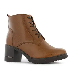 ECCO - Botas Con Pasador Casual Mujer Virginia05 Toffee Cuero
