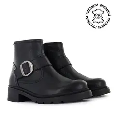 ECCO - Botas Casual Mujer Doria03 Negro Cuero