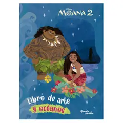 GENERICO - Moana 2 Libro de arte y océanos