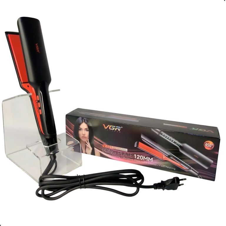 Plancha Para Cabello Vgr 521 Lisador 120mm 450°