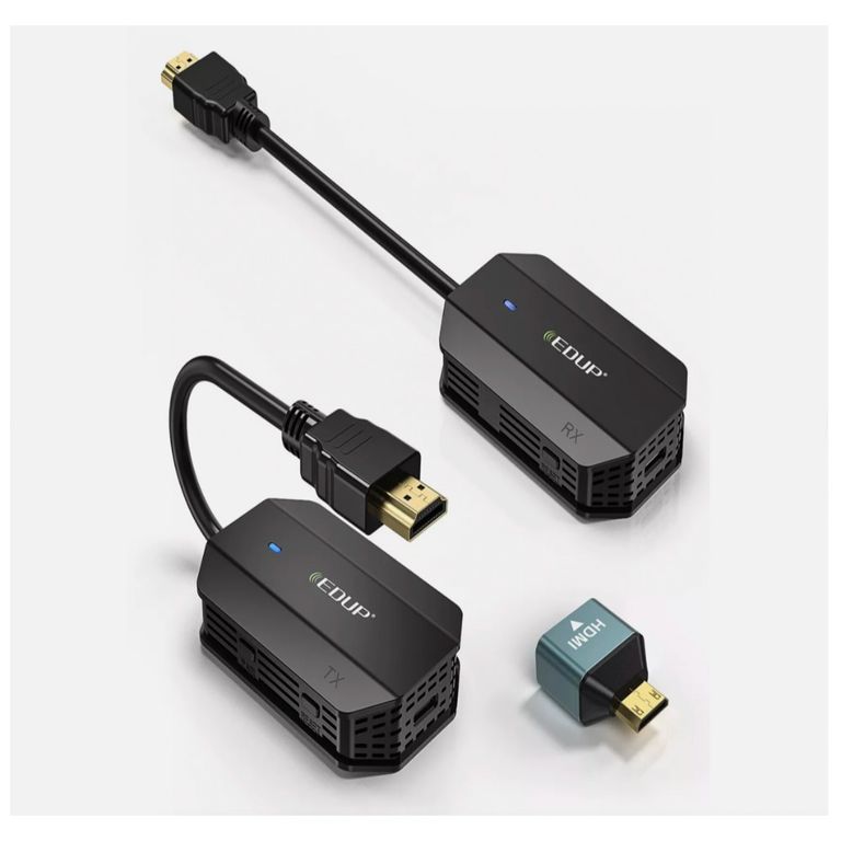 Transmisor y receptor de video Edup HDMI inalámbrico