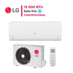 LG - Aire Acondicionado Split 12000 BtuH Convencional Frío Solo