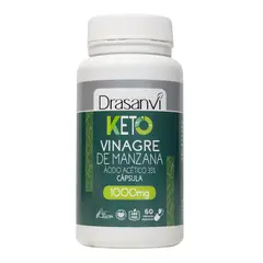 DRASANVI - Vinagre de Manzana 1000 mg x 60 Cápsulas KETO
