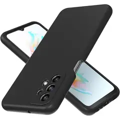 GENERICO - Case Protector para Samsung A23 Silicona Negro