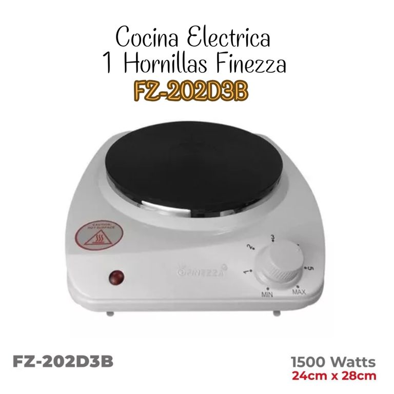Cocina Electrica de 1 Hornilla FZ-202D3B