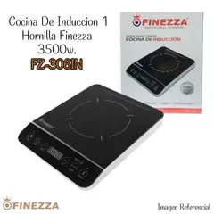 FINEZZA - Cocina De Inducción de 1 Hornilla FZ-306IN