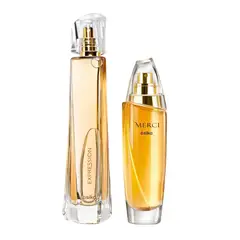 ESIKA - Set x 2 Expression más Merci ésika Eau de parfum spray 50ml c/u