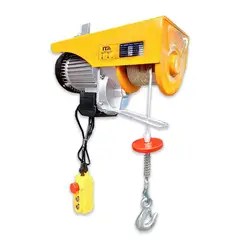 GENERICO - Winche electrico de 250kg a 500kg con 20m de cable