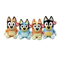 TY - SET PELUCHE BEANIE BABIES FAMILIA HEELER BLUEY