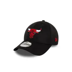 NEW ERA - Gorra 39Thirty NBA Chicago Bulls NBA Faux Suede Black