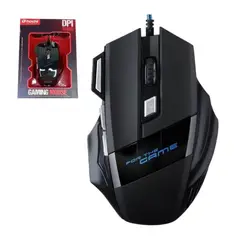 GENERICO - MOUSE GAMER RGB NEGRO DPI 32000