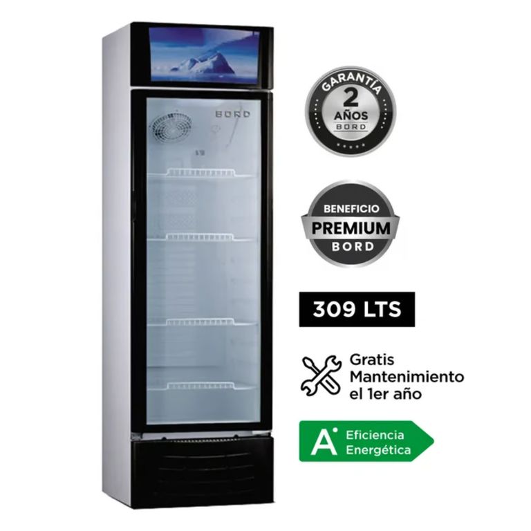 VISICOOLER VITRINA EXHIBIDORA EX309-M 309 LT