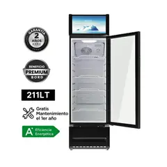 BORD - VISICOOLER VITRINA DE EXHIBICIÓN EX211-M VERTICAL 211 LITROS