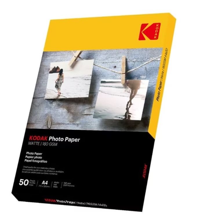 Papel Fotográfico Photo Paper Matte A4 180gsm 50 Hojas
