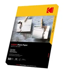 KODAK - Papel Fotográfico Photo Paper Matte A4 180gsm 50 Hojas