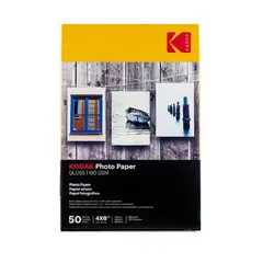 KODAK - Papel Fotografico Photo Paper 180 Gloss 10x15cm x 100uds