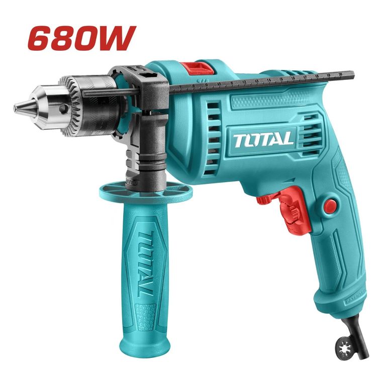 Taladro Percutor Impacto 680W Total -TG1061356