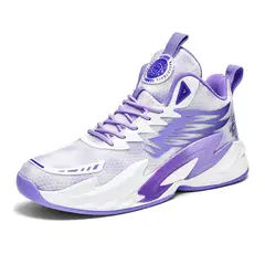DANWEILE - Zapatillas de baloncesto de alta calidad para hombre Púrpura