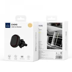 WIWU - Soporte Magnetico De Celular Ch040 Para La Rejilla Negro