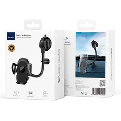WIWU - Ch016 Mini Soporte Para Auto - Negro