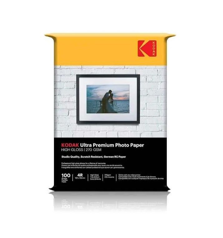 Papel Fotografico Ultra Premium 270gsm Gloss 10x15cm