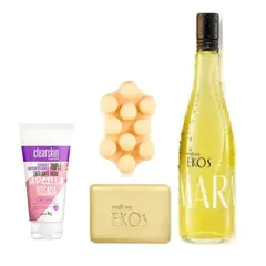 NATURA - Ekos maracuya frescor 150ml+2 jabones + arcilla exfoliante