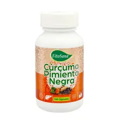 FITOSANA - CURCUMA CON PIMIENTA NEGRA - FRASCO 100U