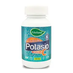 FITOSANA - CITRATO DE POTASIO + CAMU CAMU - FRASCO 100U