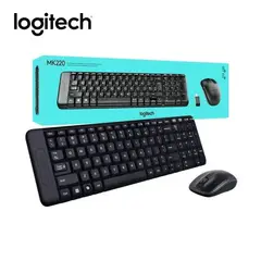 LOGITECH - Teclado + Mouse Inalambrico Mk 220 - Negro