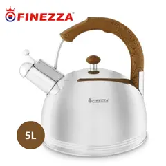 FINEZZA - Tetera de 5 Litros en Acero Inoxidable