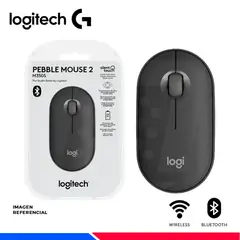 LOGITECH - Mouse Bluetooth Pebble 2 M350S - Grafito