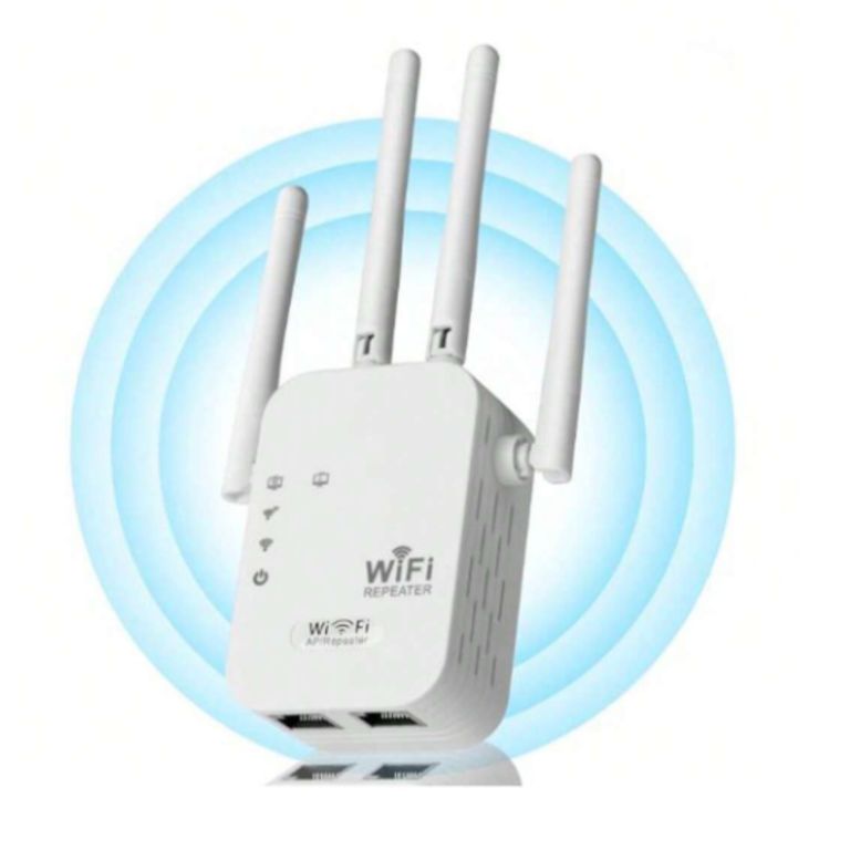 Repetidor Wifi Inalámbrico Alambrico 4 Antenas 2.4Ghz 300Mbps