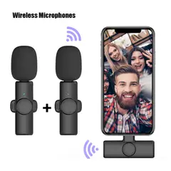 GENERICO - Micrófono Solapero Inalámbrico Dual K11