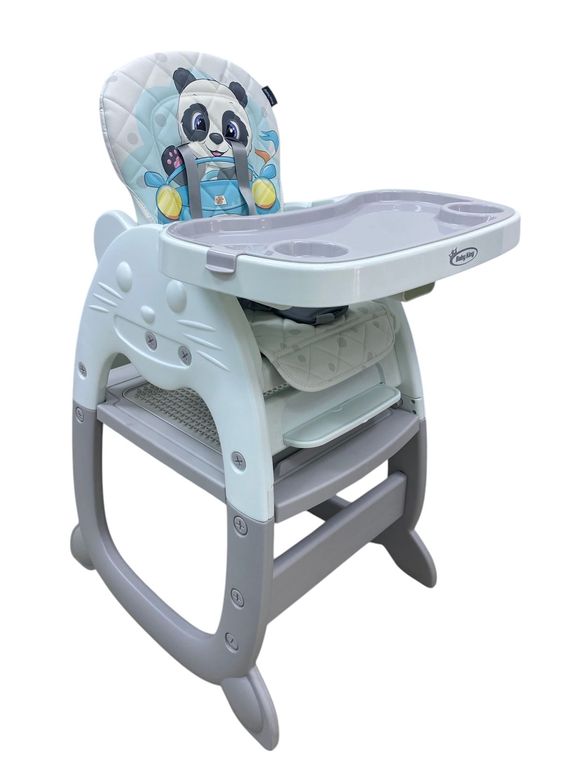 Silla comedor Para Bebé 4en1Escritorio Carpeta Mecedora