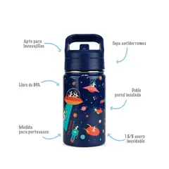 TENAYA - TOMATODO AZUL INFANTIL DE 360 ML