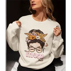 GENERICO - POLERA CUELLO REDONDO DE ALGODON-MAMA MOD06