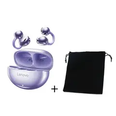 LENOVO - Audífonos Clip TA140 TWS Bluetooth 54 Púrpura y Accesorios