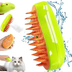 ROSH - Cepillo Peine para Gatos y Perros a Vapor 3 en 1 Recargable